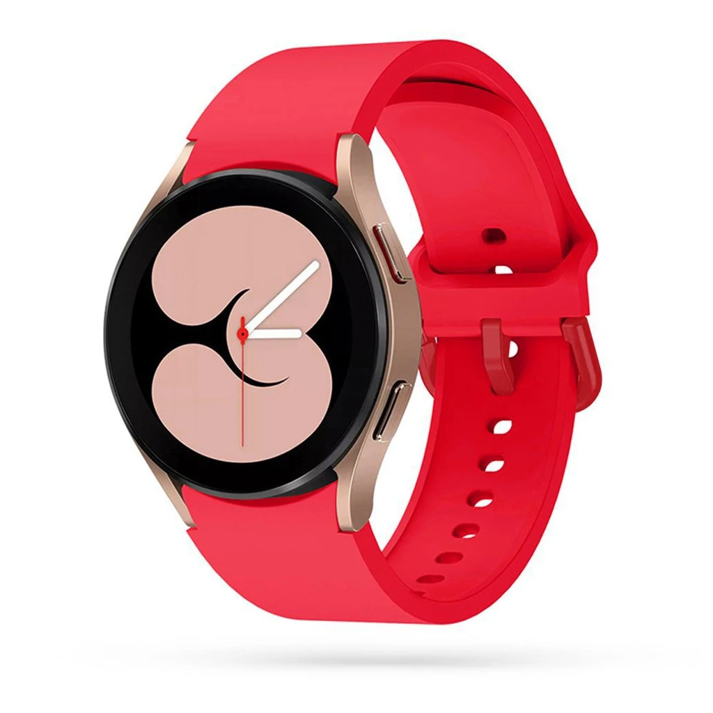 TECH-PROTECT ICONBAND óraszíj Samsung Galaxy Watch 4 / 5 / 5 PRO / 6 / 7 / FE készülékhez korallvörös