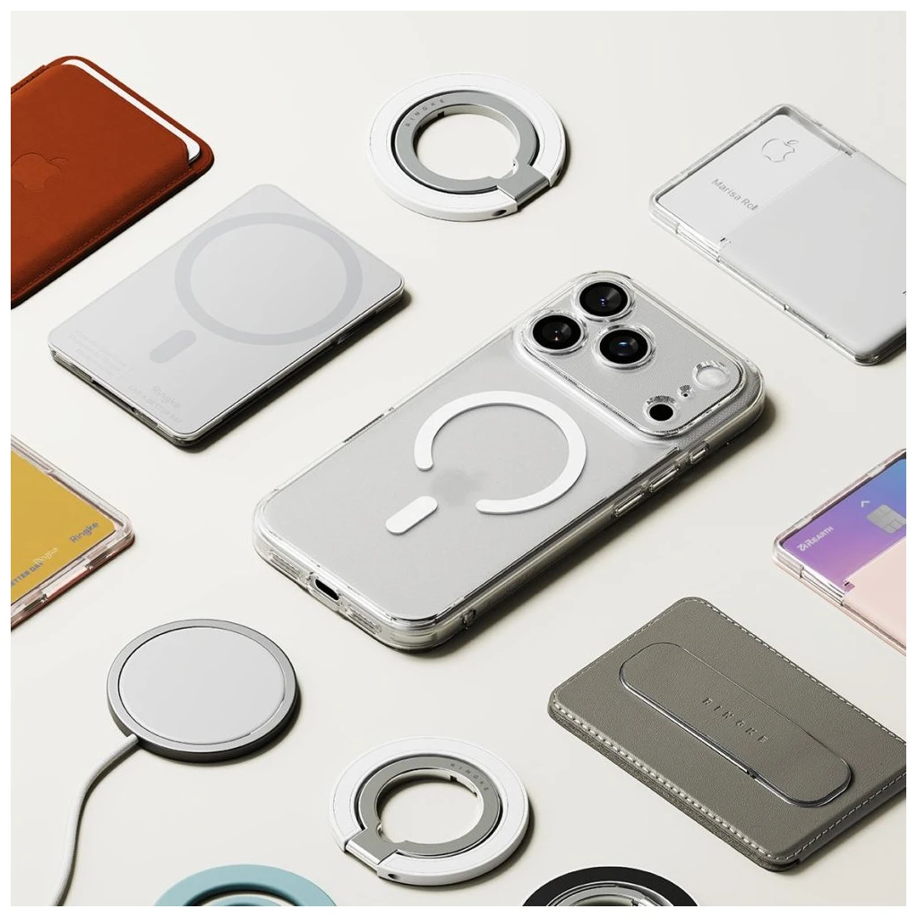 RINGKE FUSION mágneses MAGSAFE iPhone 17 Pro Max készülékhez tok – Matte Clear