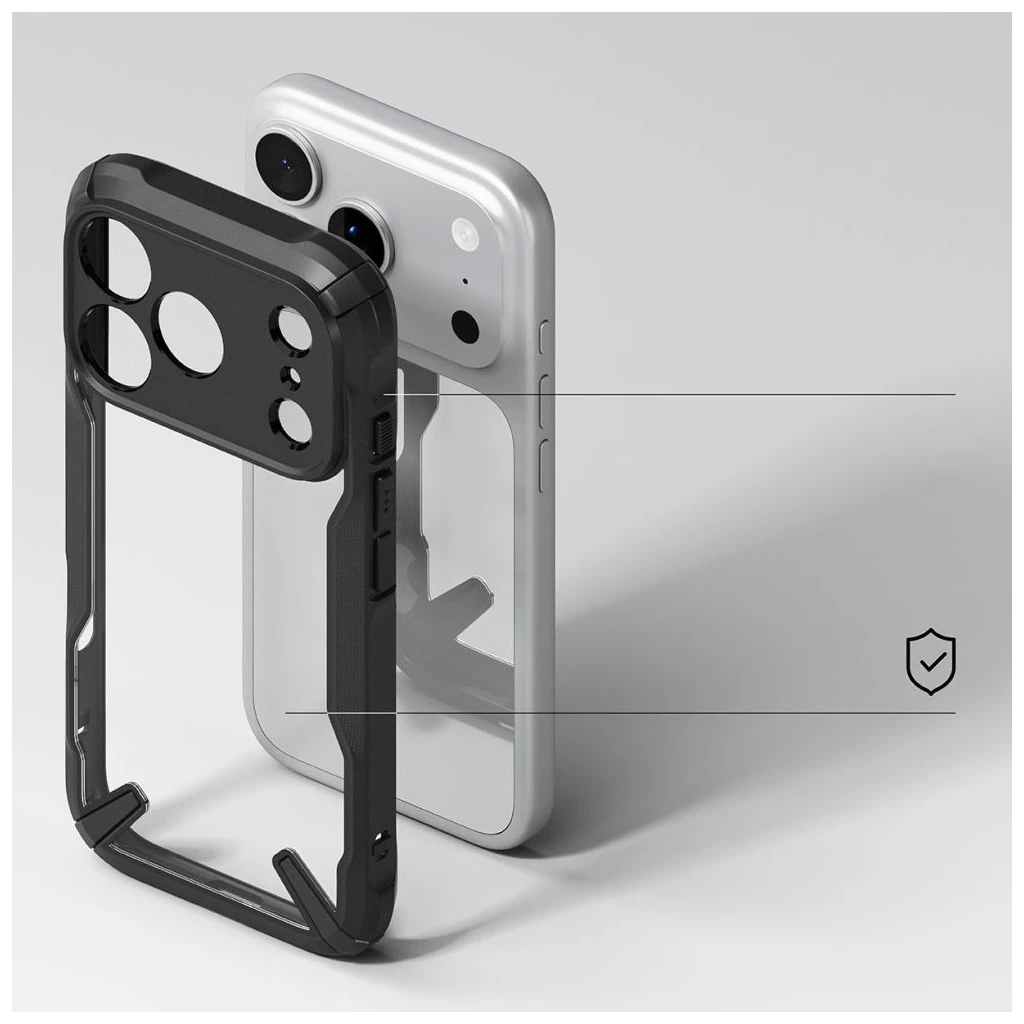 RINGKE FUSION X iPhone 17 Pro Max tok készülékhez fekete