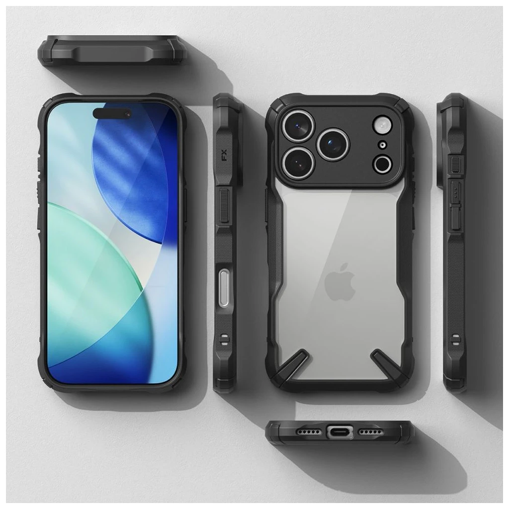 RINGKE FUSION X iPhone 17 Pro Max tok készülékhez fekete