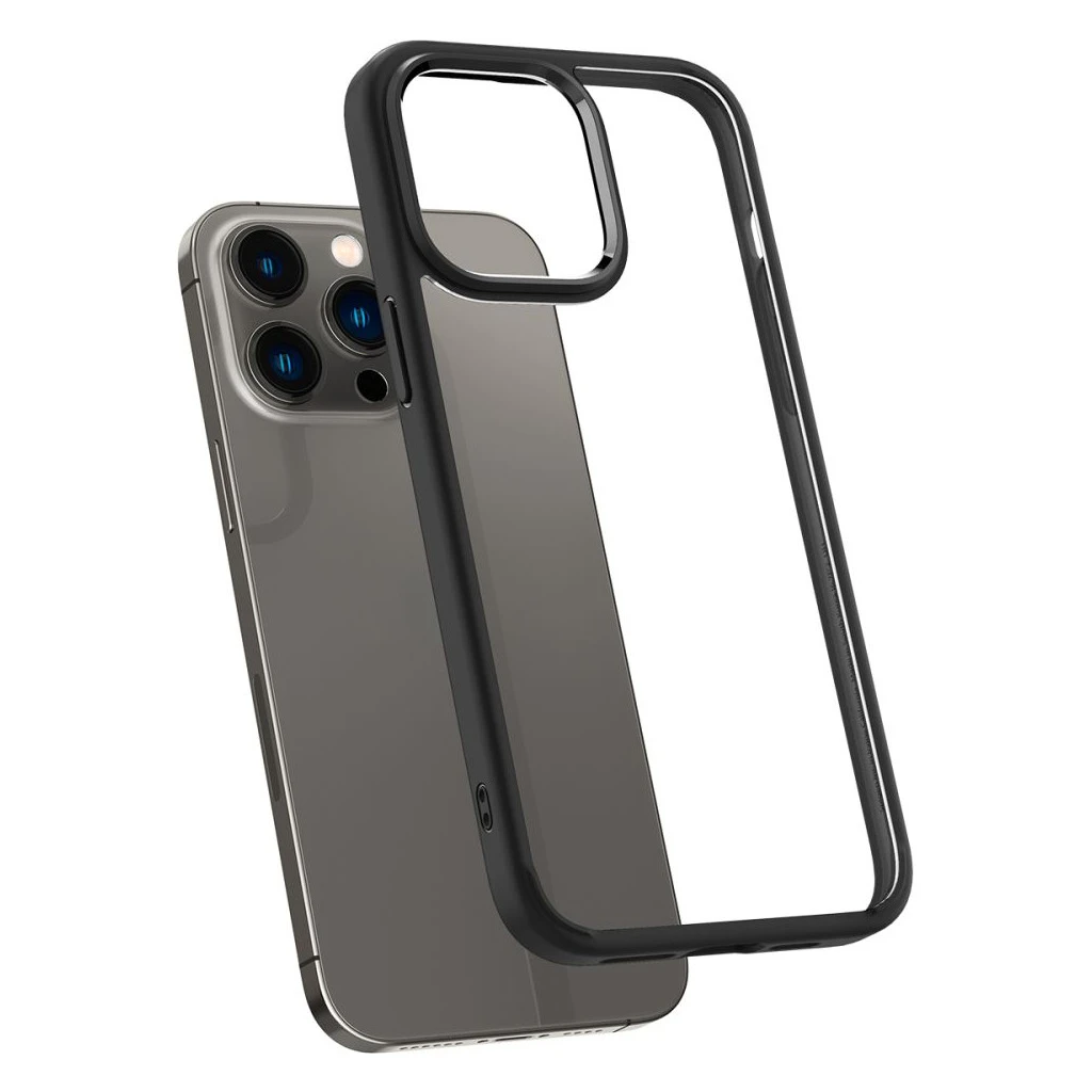 SPIGEN Ultra Hybrid iPhone 14 Pro készülékhez tok matt fekete