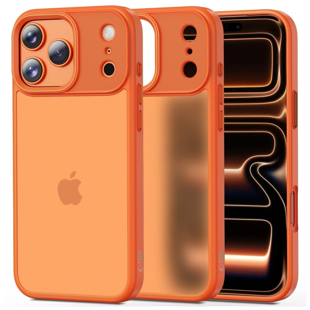 TECH-PROTECT MAGMAT iPhone 17 Pro tok készülékhez matt kosmikus narancs