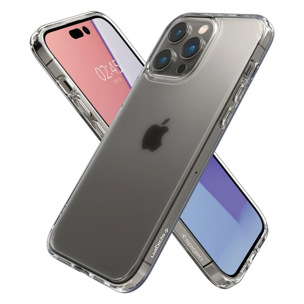 SPIGEN ULTRA HYBRID iPhone 14 Pro készülékhez tok Frost Clear