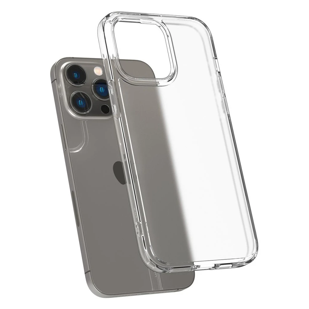 SPIGEN ULTRA HYBRID iPhone 14 Pro készülékhez tok Frost Clear