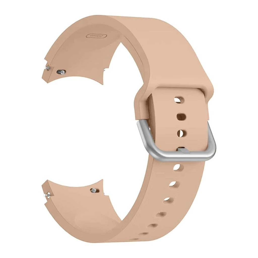 TECH-PROTECT SILICONE tok Samsung Galaxy Watch 4/5/5 PRO/6/7/FE készülékhez CAFFE LATTE
