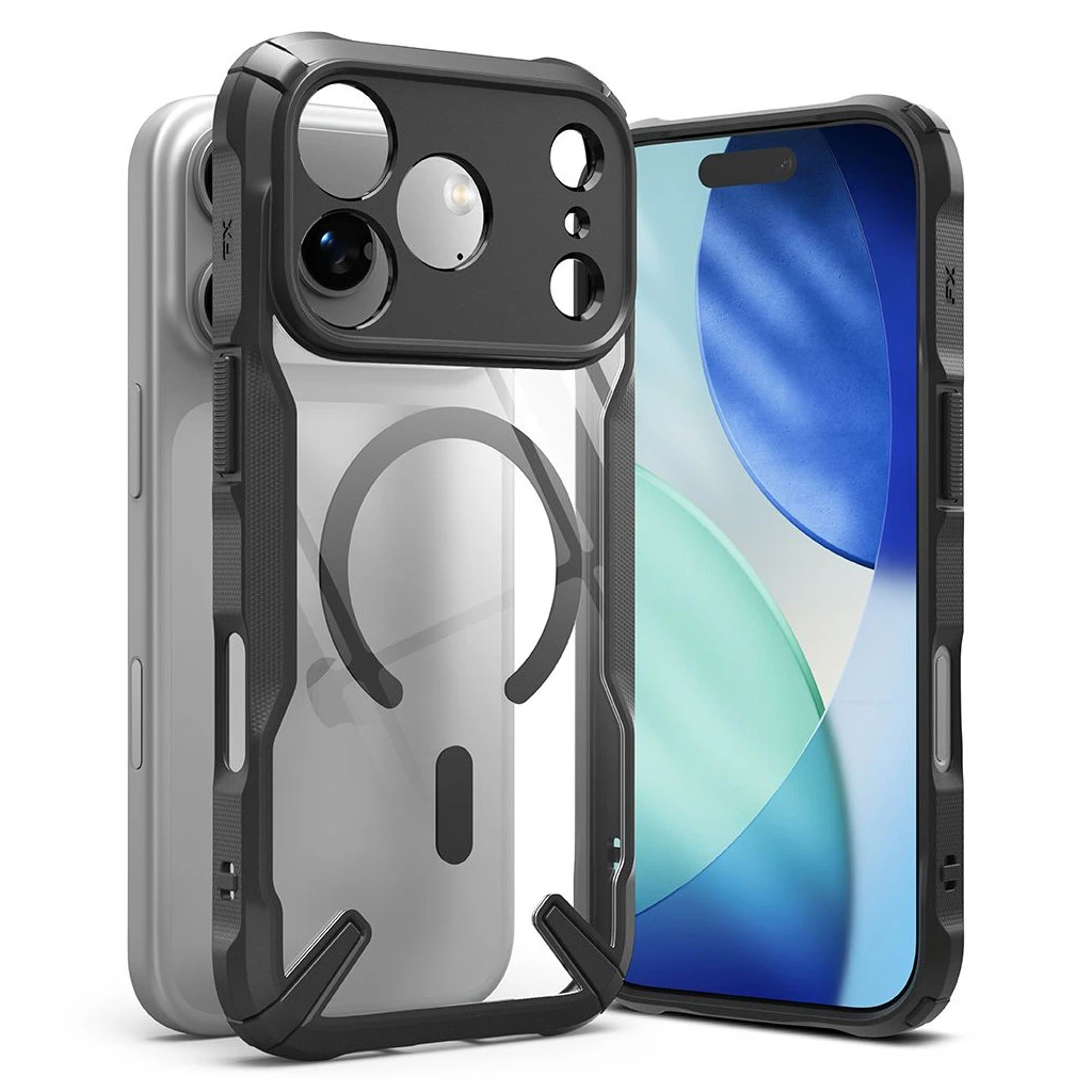 RINGKE FUSION X MAGNETIC MAGSAFE iPhone 17 Pro Max készülékhez tok fekete