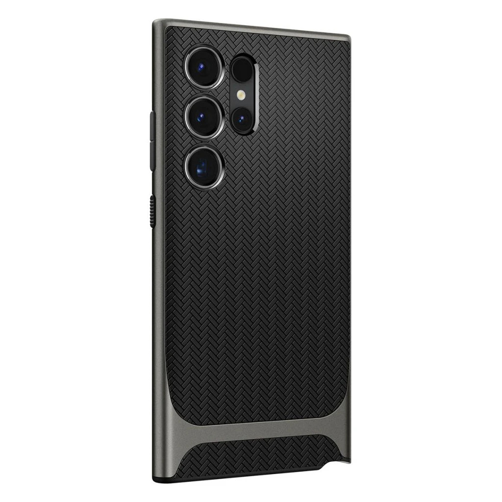 SPIGEN NEO HYBRID Samsung Galaxy S24 Ultra készülékhez tok pisztolyfém