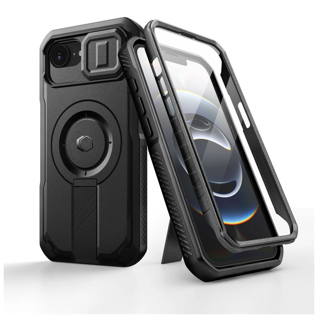 TECH-PROTECT Kevlar Magsafe iPhone 16E készülékhez tok fekete