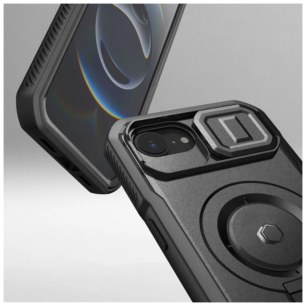 TECH-PROTECT Kevlar Magsafe iPhone 16E készülékhez tok fekete