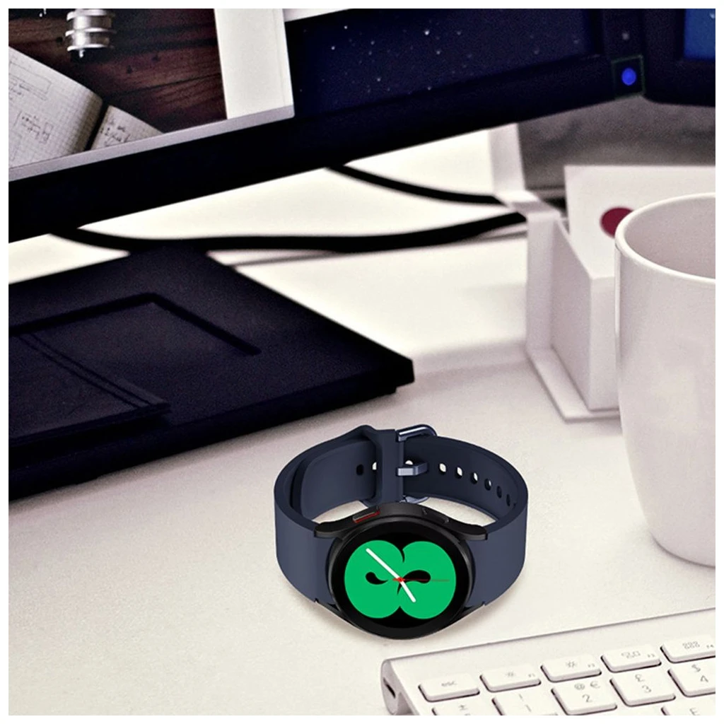 TECH-PROTECT ICONBAND óraszíj Samsung Galaxy Watch 4/5/5 PRO/6/7/FE készülékhez rózsaszín homok