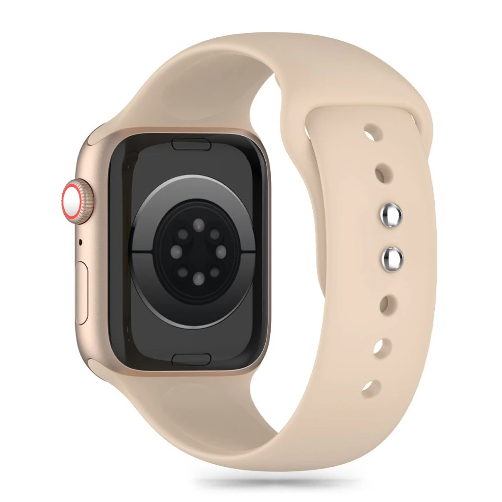 TECH-PROTECT szilikon tok Apple Watch 8/9/10/11/SE készülékhez (40/41/42 MM) dió