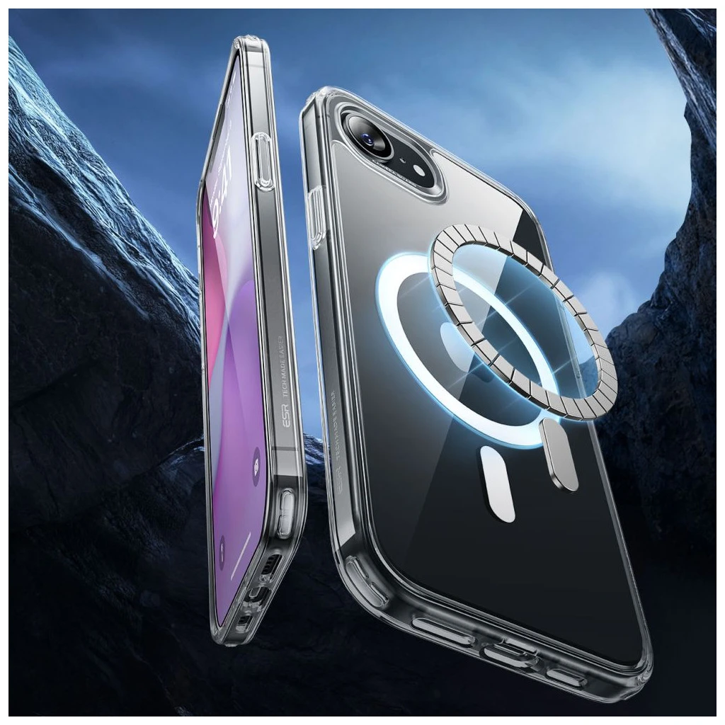 ESR Classic Hybrid HaloLock MagSafe iPhone 16E készülékhez tok átlátszó