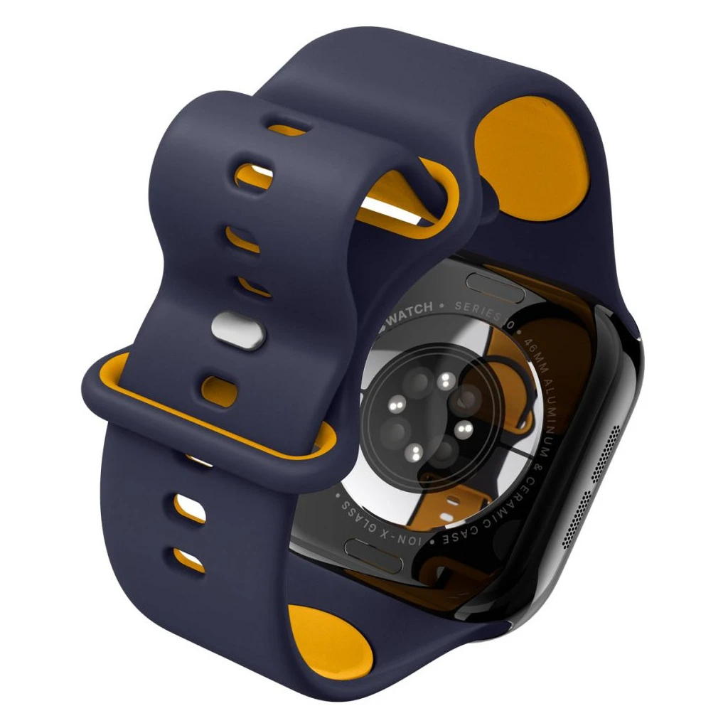 SPIGEN NANO POP Apple Watch tok Apple Watch 8/9/10/11/SE/ULTRA készülékhez (44/45/46/49 MM) áfonya tengerészkék