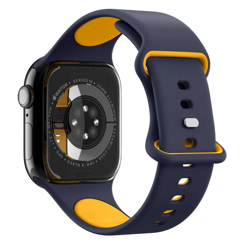 SPIGEN NANO POP Apple Watch tok Apple Watch 8/9/10/11/SE/ULTRA készülékhez (44/45/46/49 MM) áfonya tengerészkék