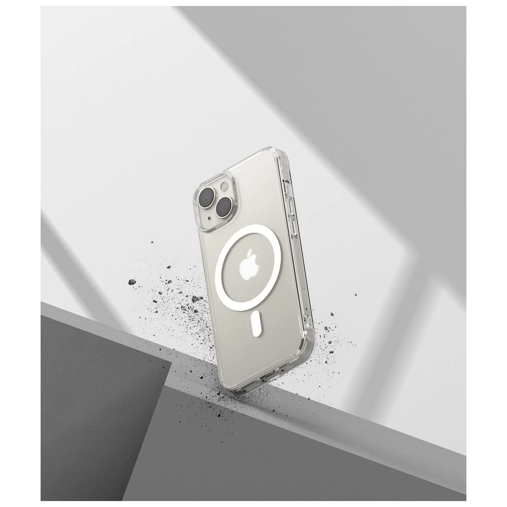 RINGKE FUSION MAGNETIC MAGSAFE iPhone 14 Plus / 15 Plus készülékhez tok – MATTE CLEAR