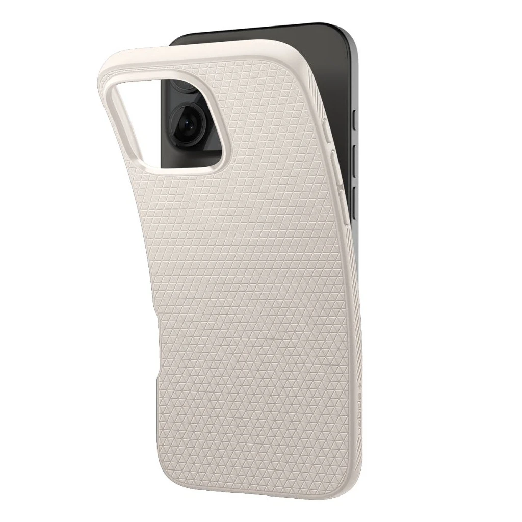 SPIGEN LIQUID AIR iPhone 16 Pro Max készülékhez tok természetes titán