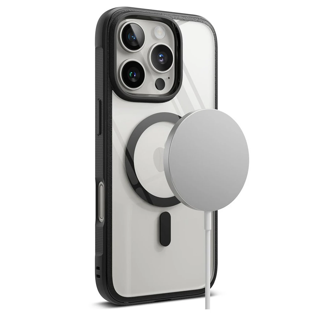 RINGKE Fusion Bold Magnetic MagSafe iPhone 16 Pro Max készülékhez tok fekete