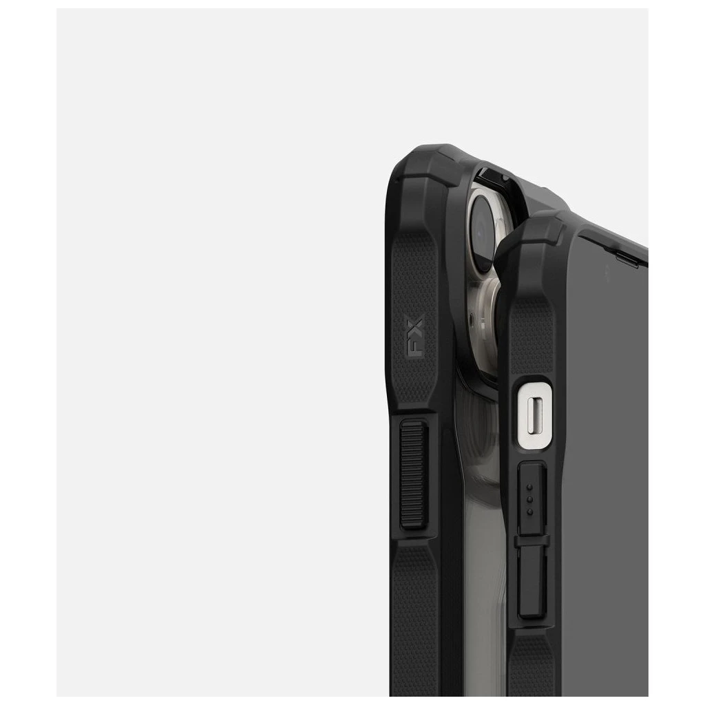 RINGKE FUSION X iPhone 14 Plus / 15 Plus készülékhez tok fekete