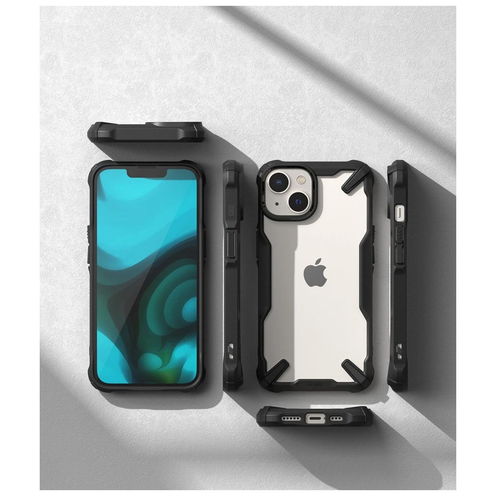 RINGKE FUSION X iPhone 14 Plus / 15 Plus készülékhez tok fekete