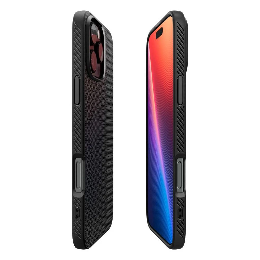 SPIGEN LIQUID AIR iPhone 16 Pro Max készülékhez tok matte fekete