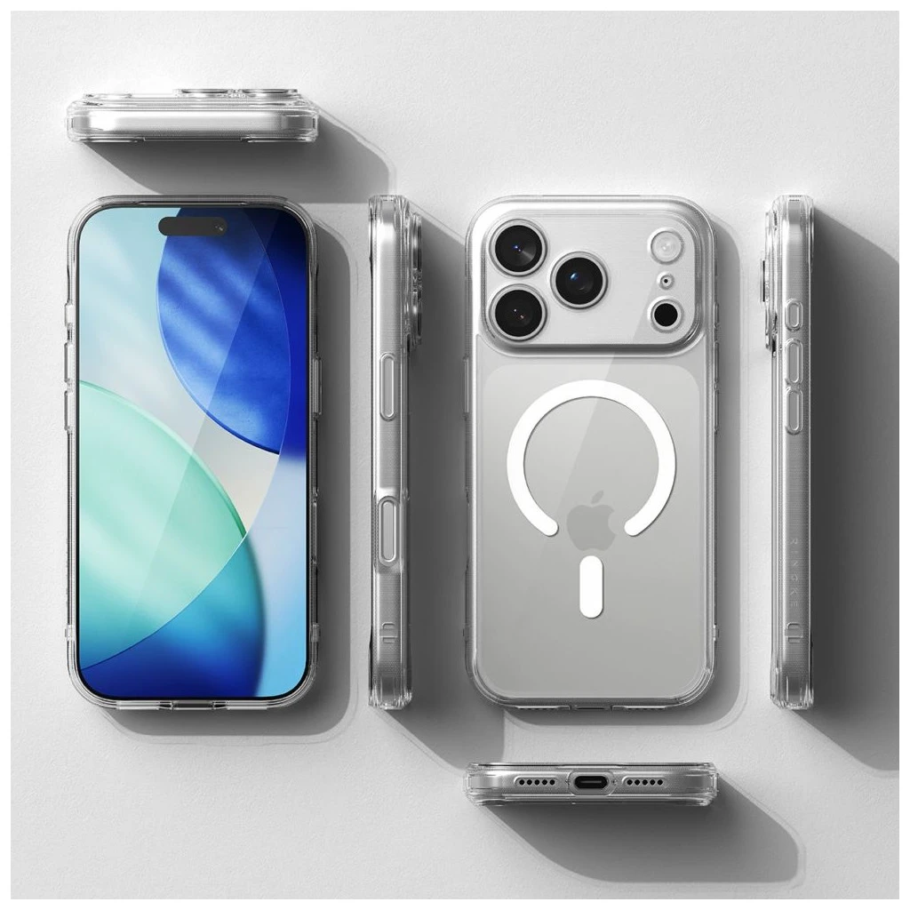 RINGKE FUSION MAGNETIC MAGSAFE iPhone 17 Pro készülékhez tok átlátszó