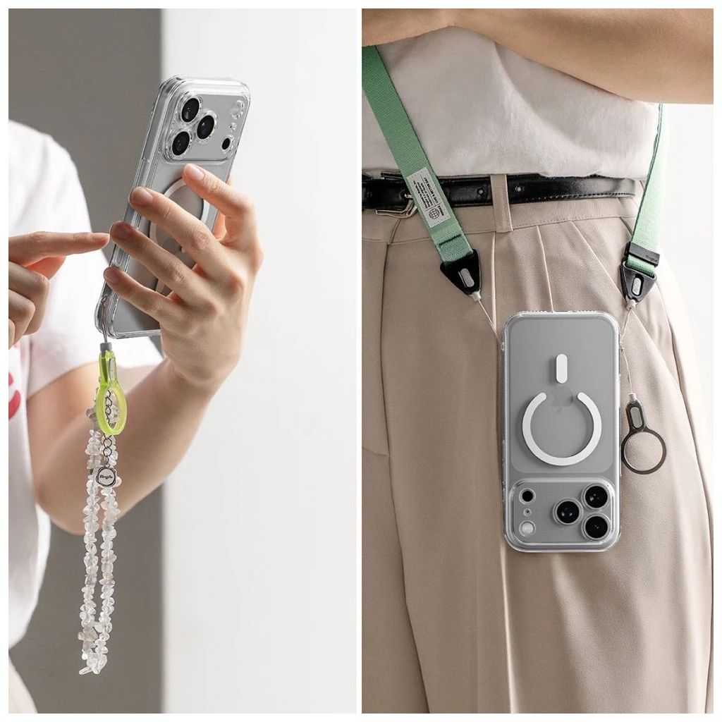 RINGKE FUSION MAGNETIC MAGSAFE iPhone 17 Pro készülékhez tok átlátszó