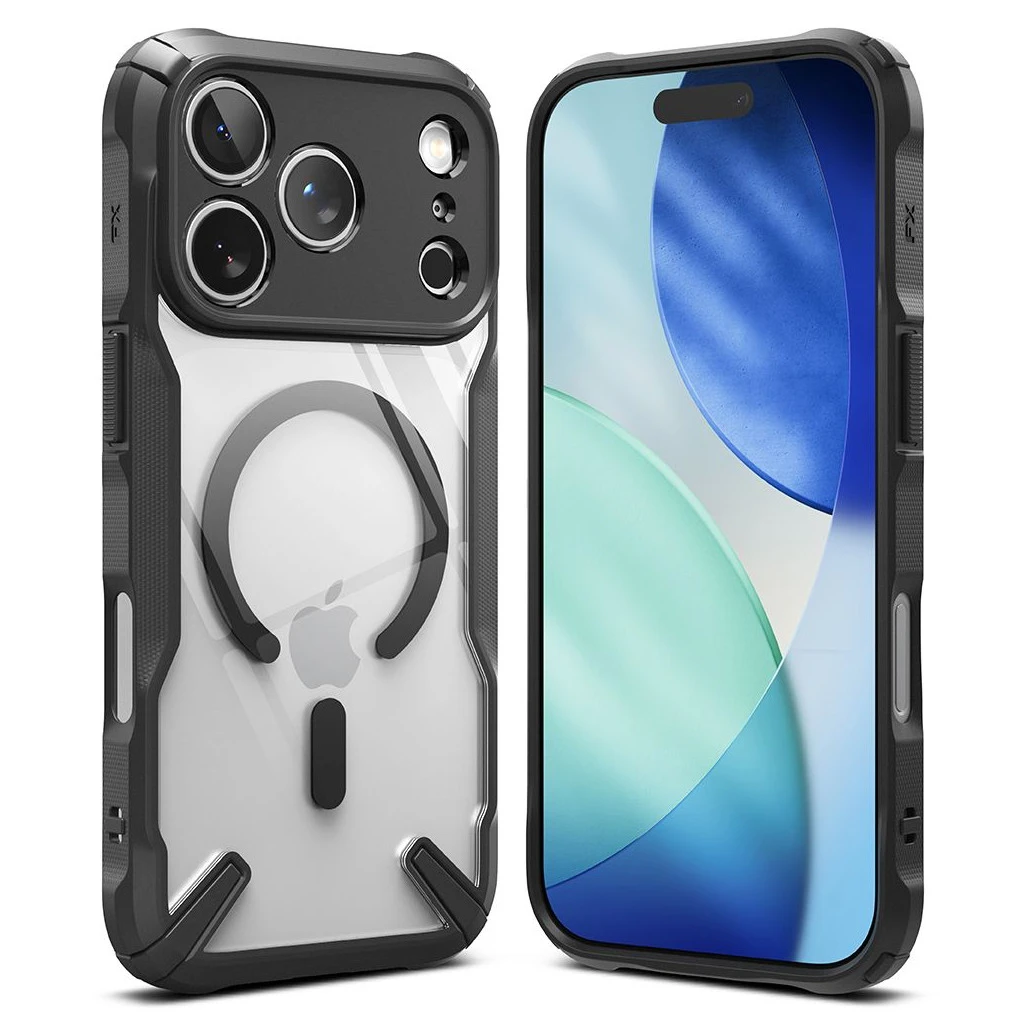 RINGKE FUSION X MAGNETIC MAGSAFE iPhone 17 Pro készülékhez tok fekete