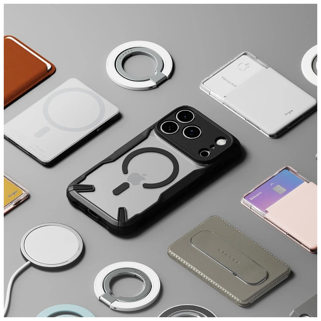 RINGKE FUSION X MAGNETIC MAGSAFE iPhone 17 Pro készülékhez tok fekete
