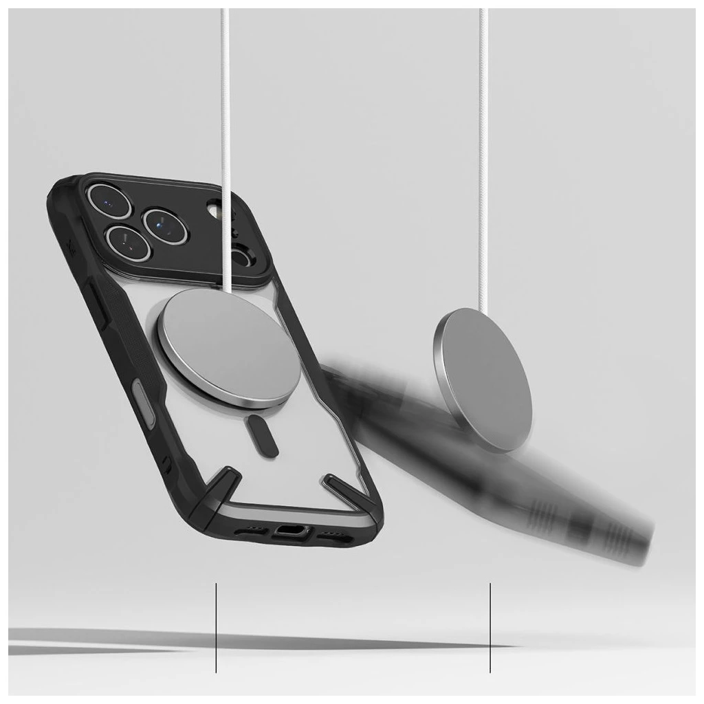 RINGKE FUSION X MAGNETIC MAGSAFE iPhone 17 Pro készülékhez tok fekete