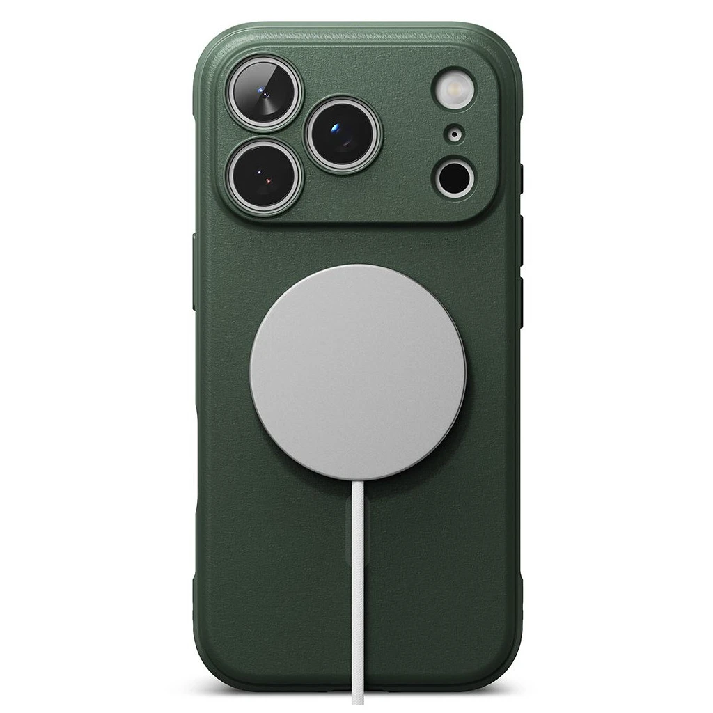 RINGKE ONYX Magnetic MagSafe iPhone 17 Pro készülékhez sötét zöld