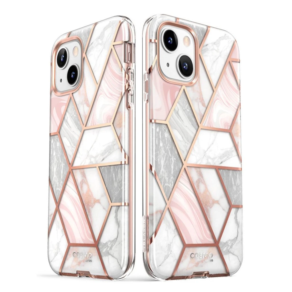 SUPCASE COSMO iPhone 14 Plus / 15 Plus készülékhez tok – márvány