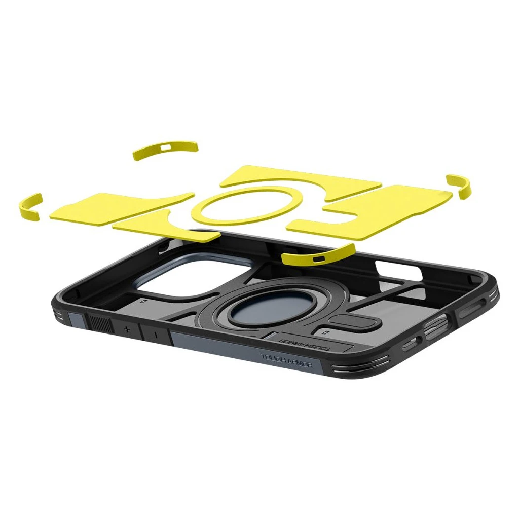 SPIGEN Tough Armor MAG MagSafe iPhone 16 Pro Max tok készülékhez metál palétaszürke