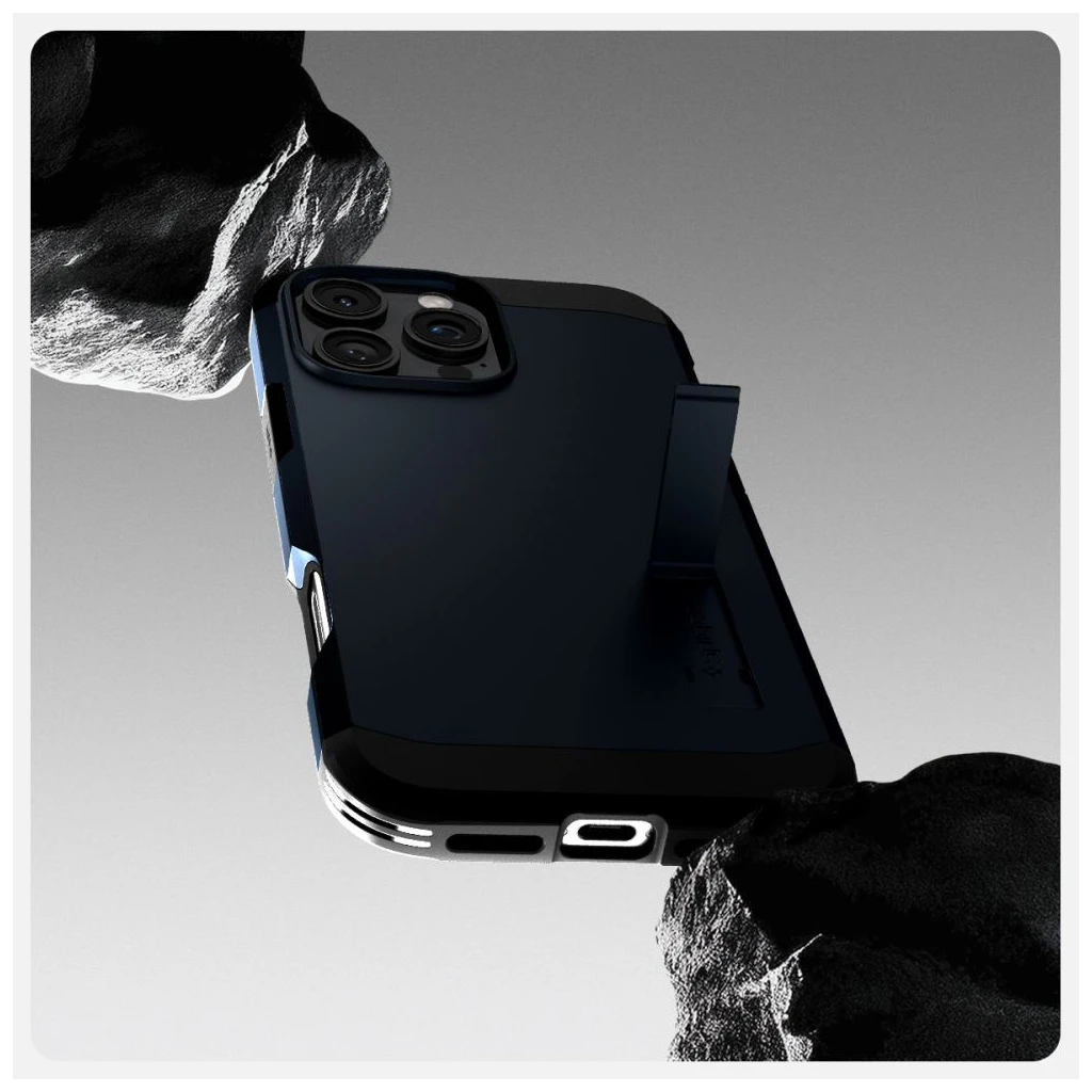 SPIGEN Tough Armor MAG MagSafe iPhone 16 Pro Max tok készülékhez metál palétaszürke