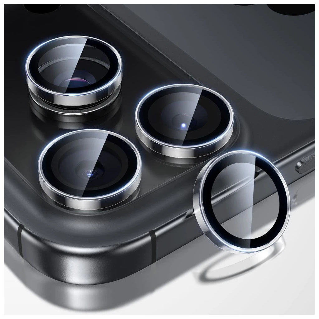 ESR ARMORITE kameravédő iPhone 14 Pro / Max, iPhone 15 Pro / Max, iPhone 16 Pro / Max, iPhone 17 Pro / Max készülékhez, átlátszó