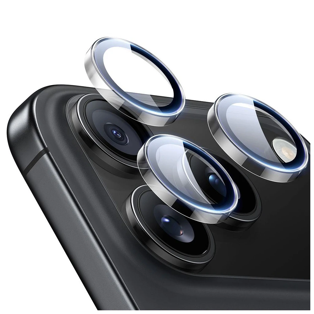 ESR ARMORITE kameravédő iPhone 14 Pro / Max, iPhone 15 Pro / Max, iPhone 16 Pro / Max, iPhone 17 Pro / Max készülékhez, átlátszó