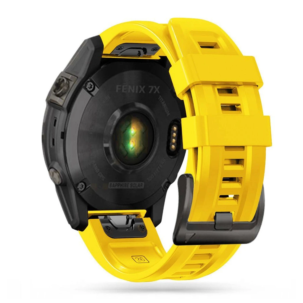 TECH-PROTECT ICONBAND GARMIN FENIX 5 / 6 / 6 PRO / 7 készülékhez óra szíj sárga