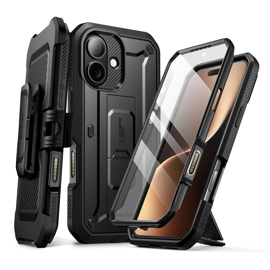 SUPCASE UNICORN BEETLE PRO iPhone 17 készülékhez tok fekete