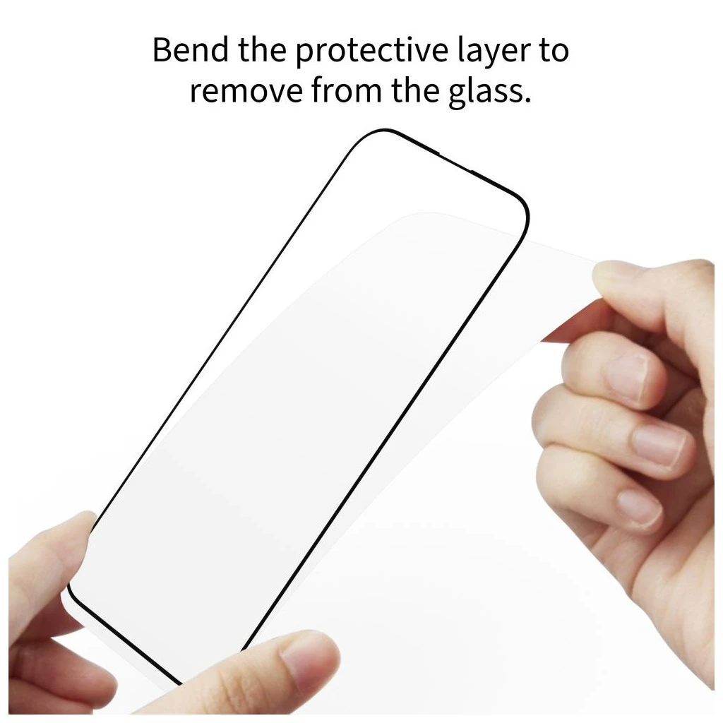 TECH-PROTECT Glass Fit+ üveg kijelzővédő 2-darab iPhone 13 / 13 Pro / 14 / 16E készülékhez fekete