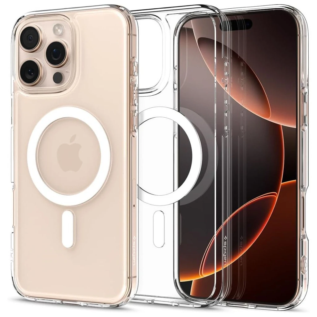 SPIGEN ULTRA HYBRID MAG MAGSAFE iPhone 16 Pro Max készülék tok fehér
