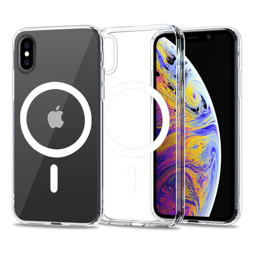 TECH-PROTECT MAGMAT MAGSAFE iPhone X/XS készülékhez átlátszó tok