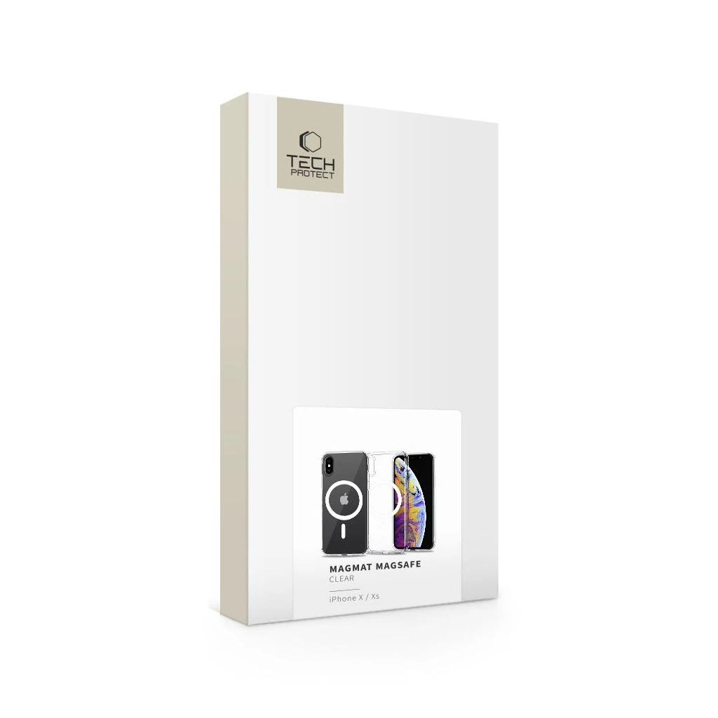 TECH-PROTECT MAGMAT MAGSAFE iPhone X/XS készülékhez átlátszó tok