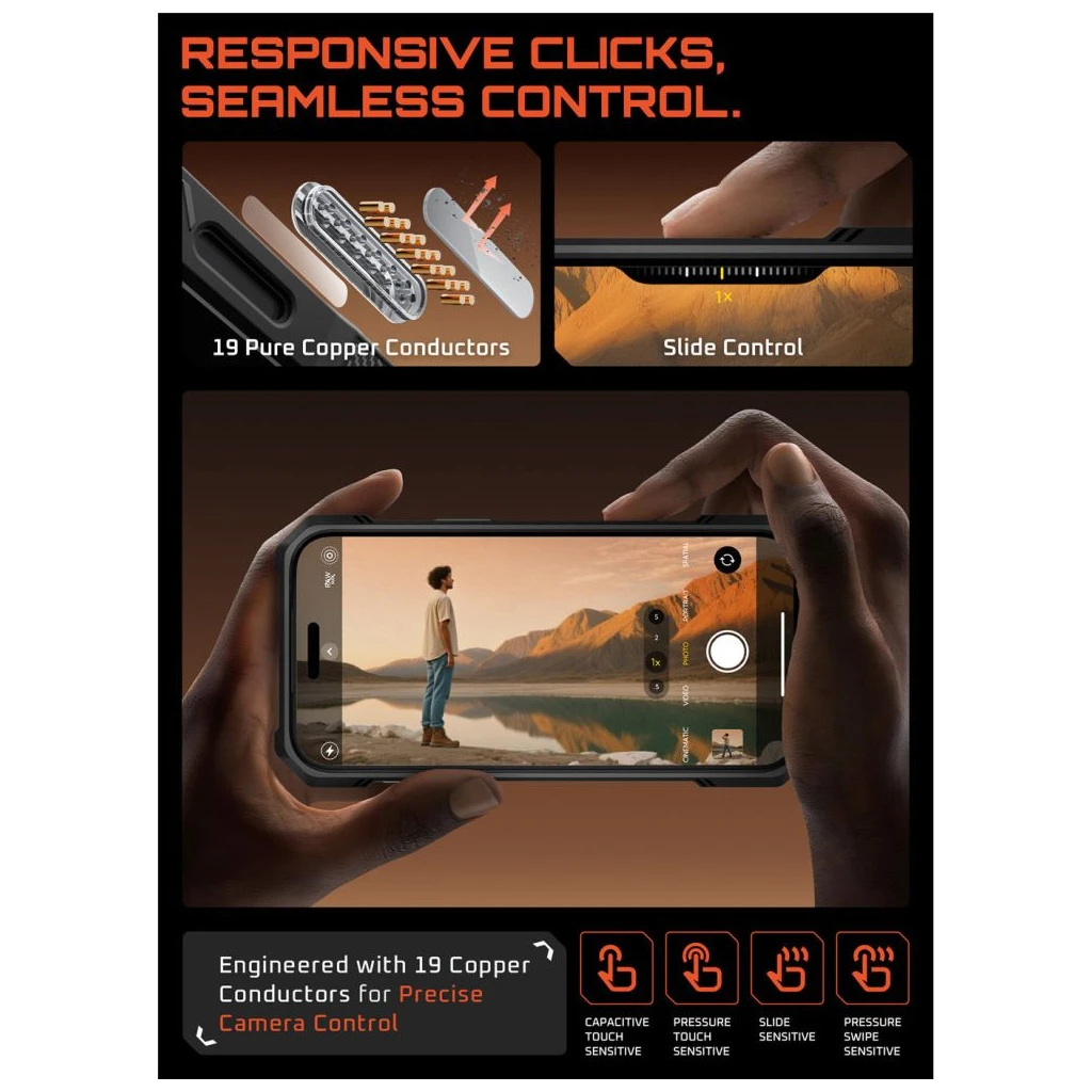 SUPCASE UB GRIP MAG MAGSAFE iPhone 17 Pro készülékhez tok GULDAN