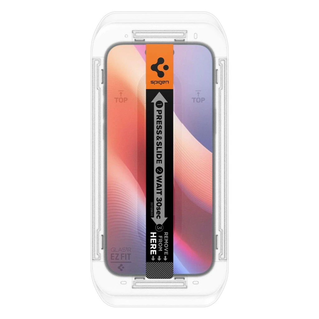 SPIGEN Glas.tr „EZ FIT” 2-PACK iPhone 16 Pro Max / 17 Pro Max készülékhez üveg kijelzővédő átlátszó