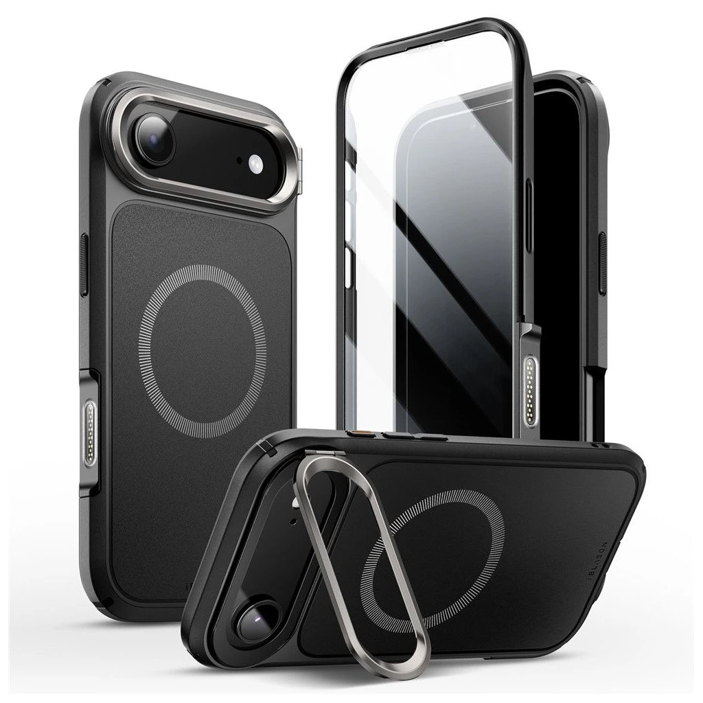 SUPCASE IBLSN ARES FLIP MAG MAGSAFE iPhone Air készülékhez tok fekete