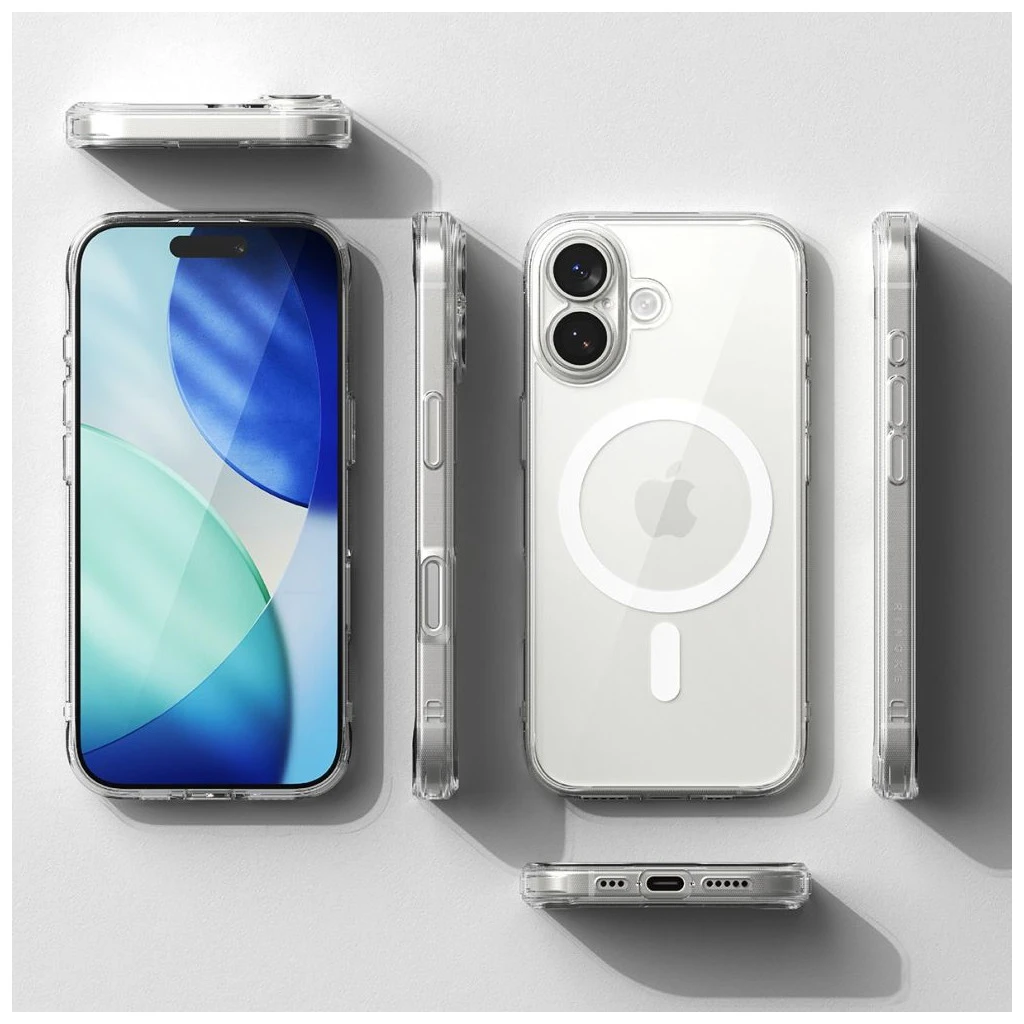 RINGKE FUSION MAGNETIC MAGSAFE iPhone 17 készülékhez tok átlátszó
