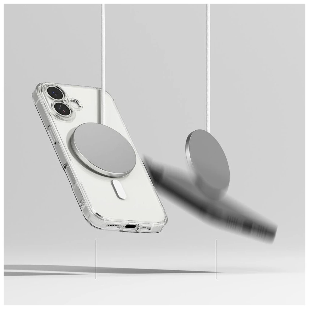 RINGKE FUSION MAGNETIC MAGSAFE iPhone 17 készülékhez tok átlátszó