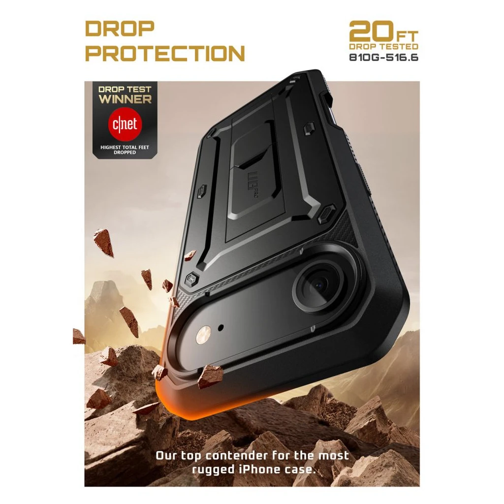 SUPCASE UNICORN BEETLE PRO iPhone Air készülékhez tok fekete