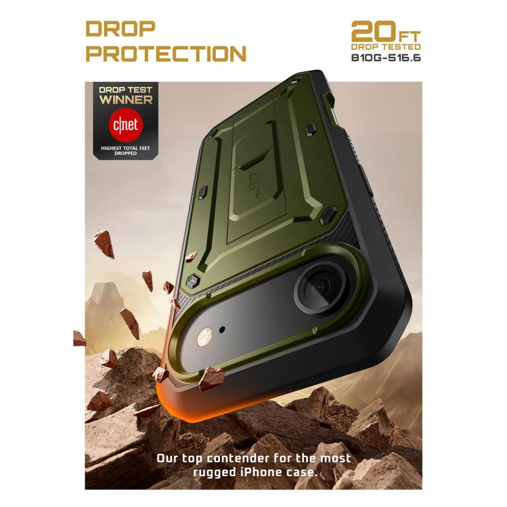 SUPCASE UNICORN BEETLE PRO iPhone Air készülékhez tok GULDAN