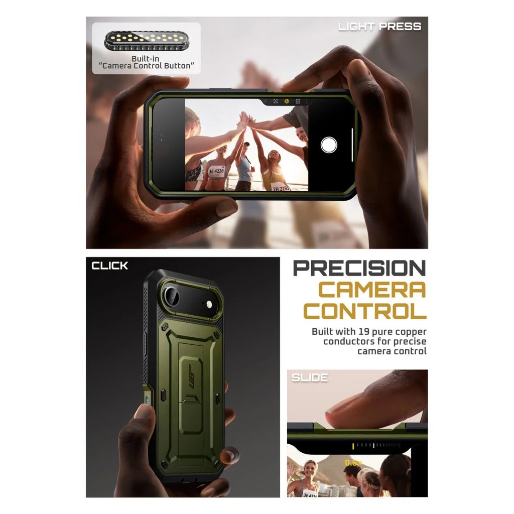 SUPCASE UNICORN BEETLE PRO iPhone Air készülékhez tok GULDAN