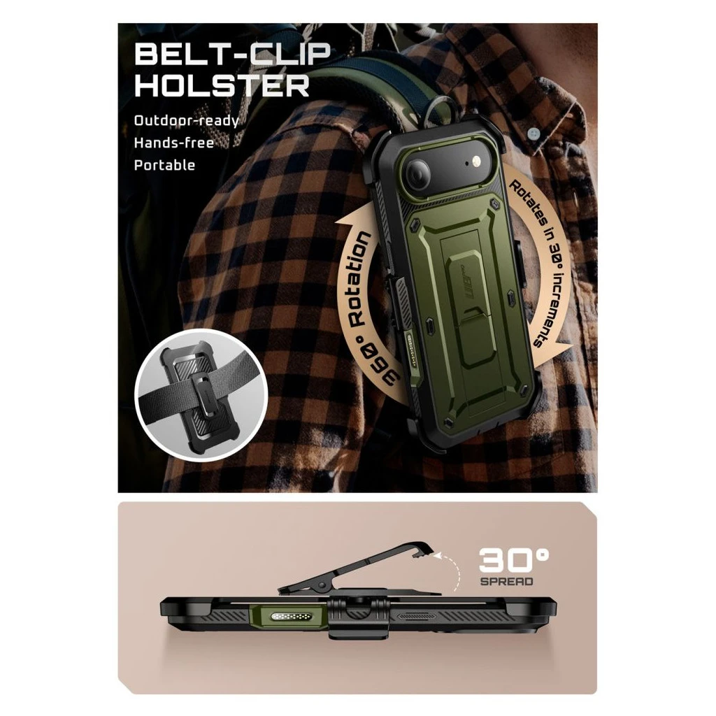 SUPCASE UNICORN BEETLE PRO iPhone Air készülékhez tok GULDAN